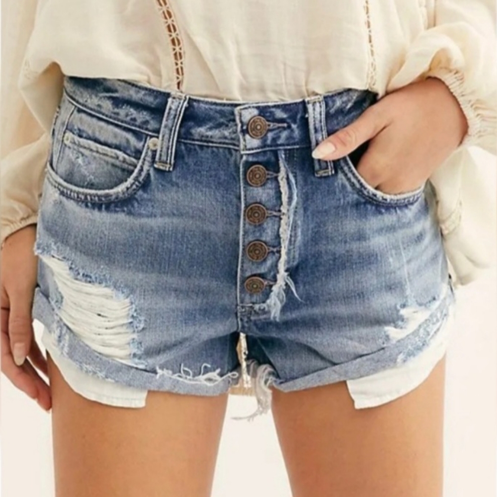 We the Free Denim Shorts Size 28